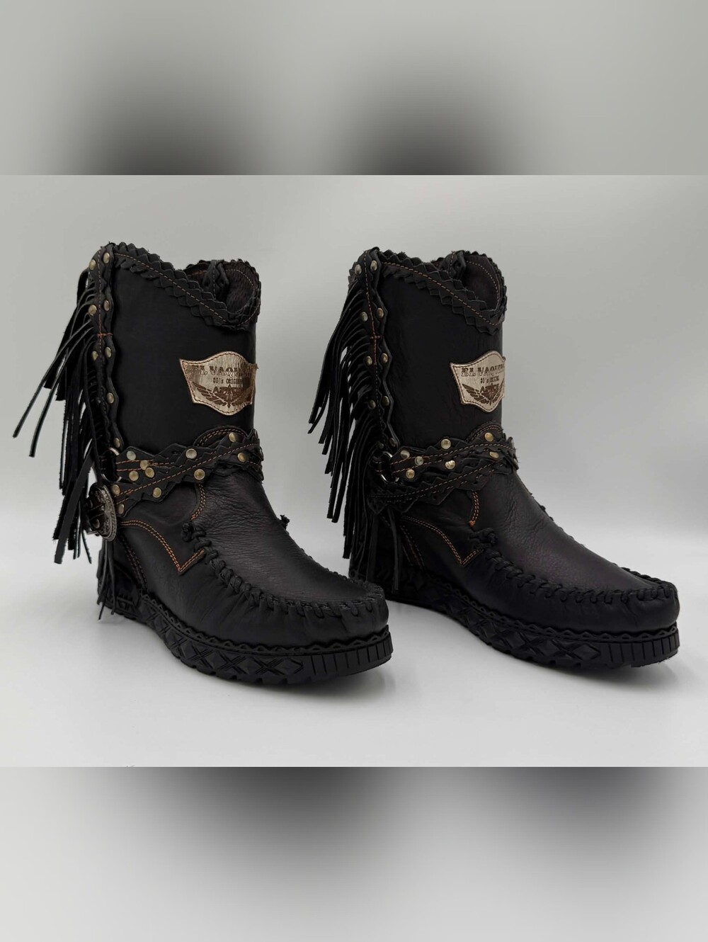 El Vaquero Arya Wild Void Boots SZ 40 🖤 - Picture 10 of 13